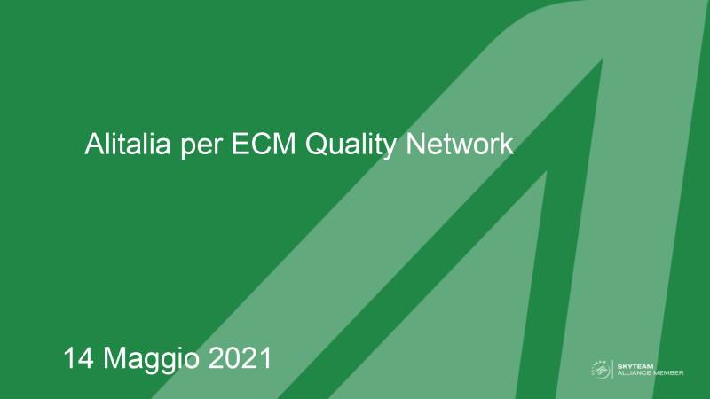 EQN incontra Alitalia