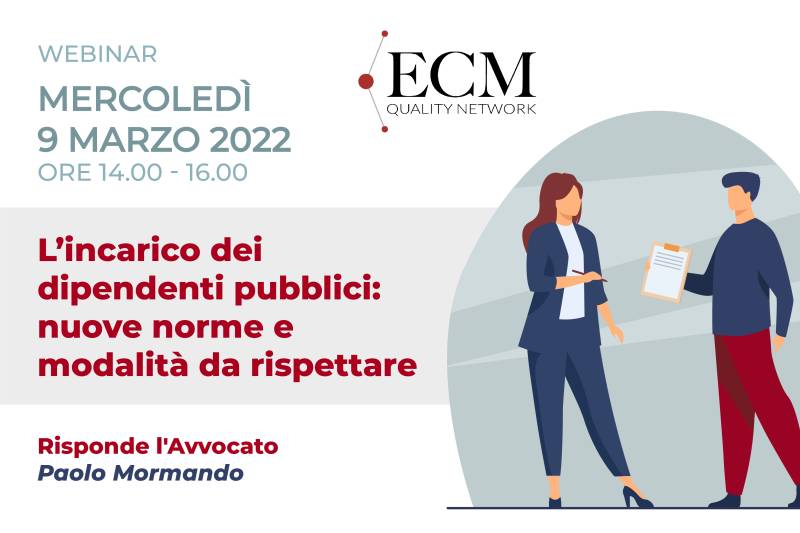 L’incarico dei dipendenti pubblici: nuove norme e modalità da rispettare. L’avvocato risponde