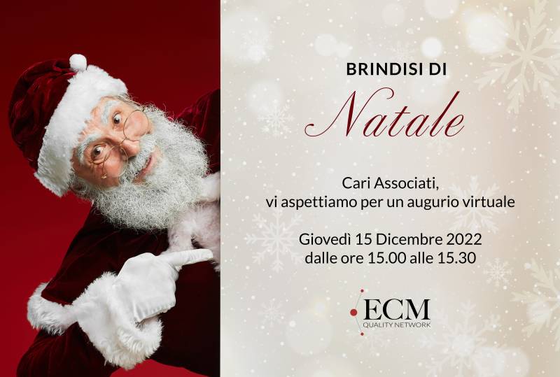 Brindisi di Natale di ECM Quality Network